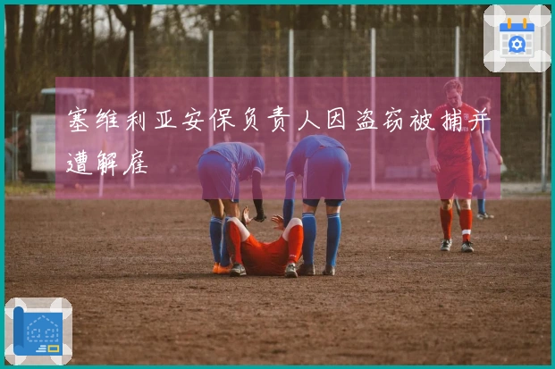 塞维利亚安保负责人因盗窃被捕并遭解雇