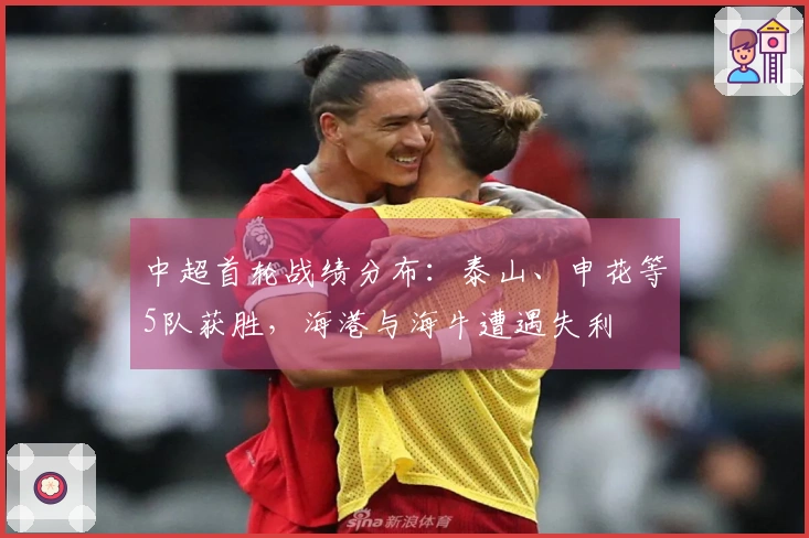 中超首轮战绩分布：泰山、申花等5队获胜，海港与海牛遭遇失利