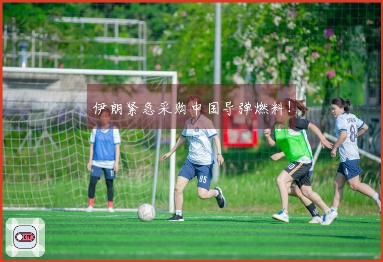 伊朗紧急采购中国导弹燃料！